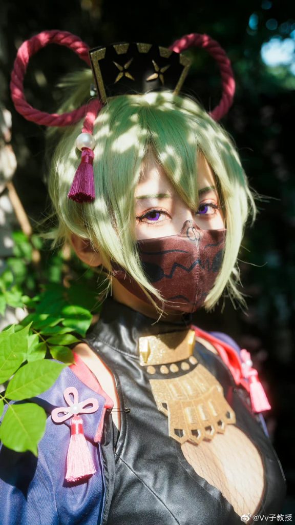 图片[1]-二次元COS分享[原神COS]久岐忍-Vv子教授-二次元COS分享次元吧