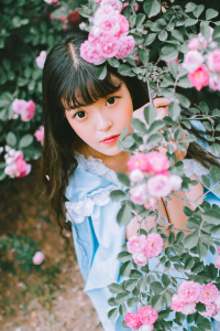 少女和蔷薇-二次元COS分享次元吧