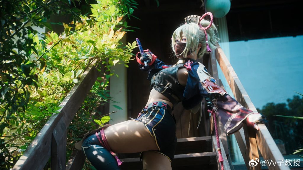 图片[15]-二次元COS分享[原神COS]久岐忍-Vv子教授-二次元COS分享次元吧