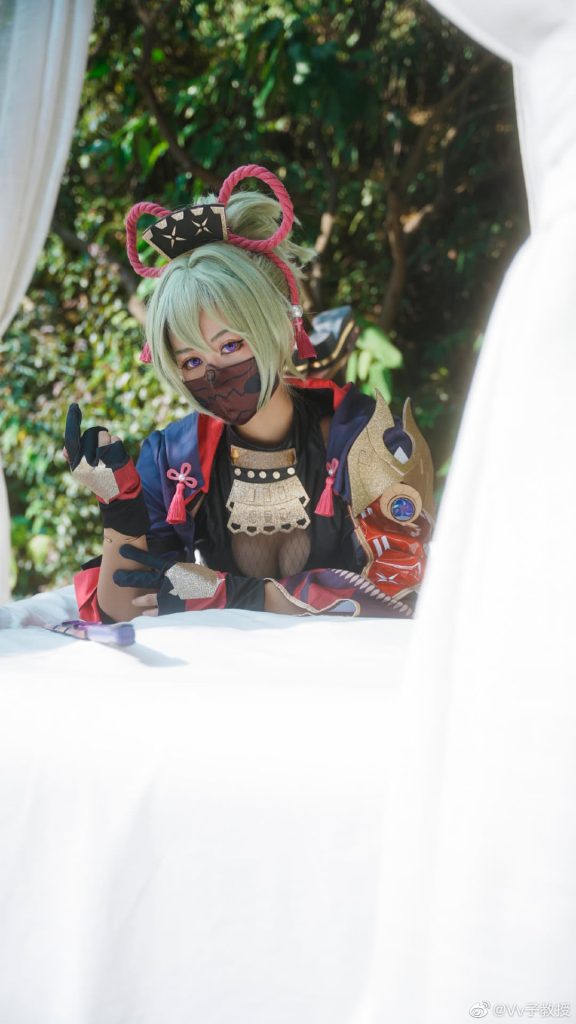 图片[2]-二次元COS分享[原神COS]久岐忍-Vv子教授-二次元COS分享次元吧