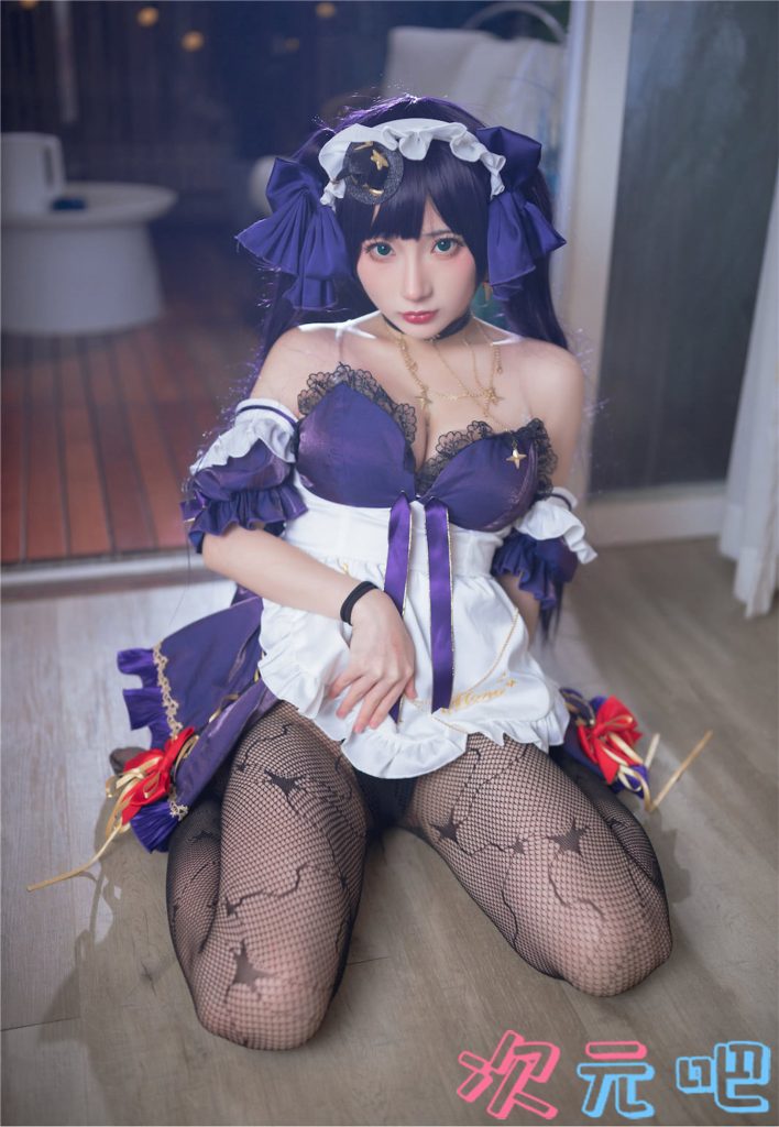 图片[4]-二次元COS分享[原神COS]是三不是世w – 原神莫娜女仆-二次元COS分享次元吧
