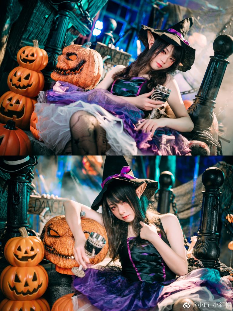 图片[2]-二次元COS分享[COS]女巫降临-小Fi_小红帽-二次元COS分享次元吧