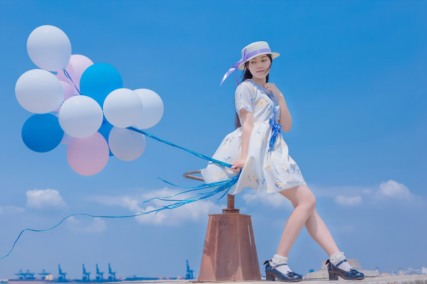 图片[9]-二次元COS分享天気有点蓝，很文艺-二次元COS分享次元吧