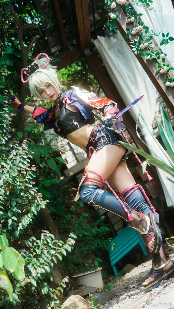 图片[3]-二次元COS分享[原神COS]久岐忍-Vv子教授-二次元COS分享次元吧