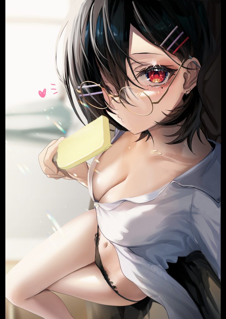 图片[1]-二次元COS分享[动漫图]眼镜娘-二次元COS分享次元吧