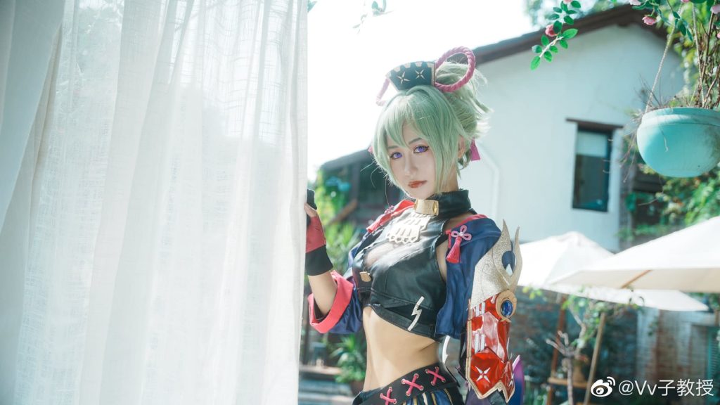 图片[14]-二次元COS分享[原神COS]久岐忍-Vv子教授-二次元COS分享次元吧