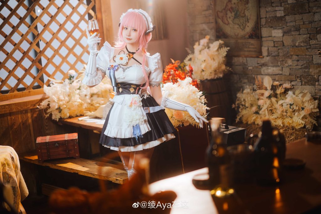 图片[13]-二次元COS分享[COS]崩坏3-爱莉希雅女仆-二次元COS分享次元吧