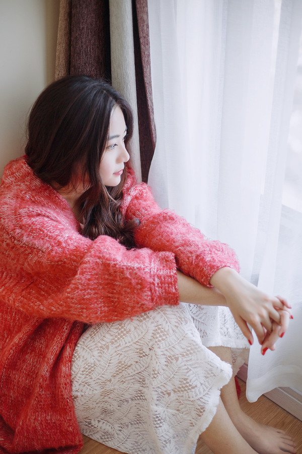 图片[2]-二次元COS分享红的是毛衣，好的是心情-二次元COS分享次元吧