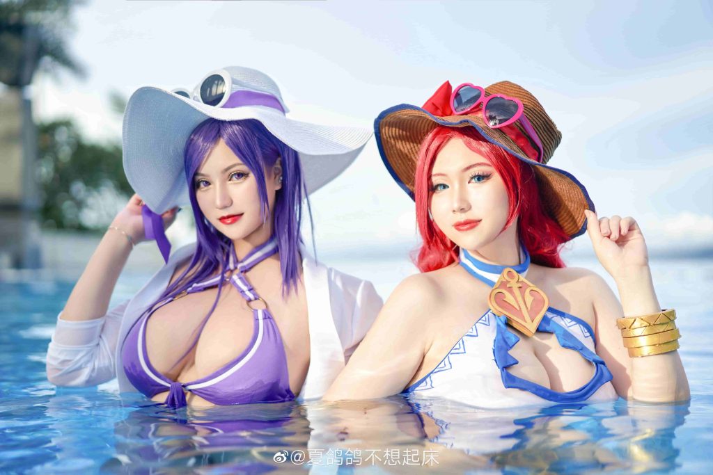图片[4]-二次元COS分享[COS]英雄联盟-泳池派对-二次元COS分享次元吧