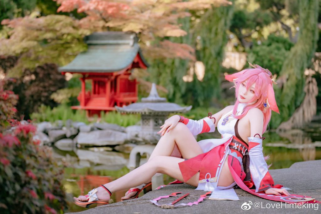 图片[14]-二次元COS分享[COS]原神-八重神子-二次元COS分享次元吧