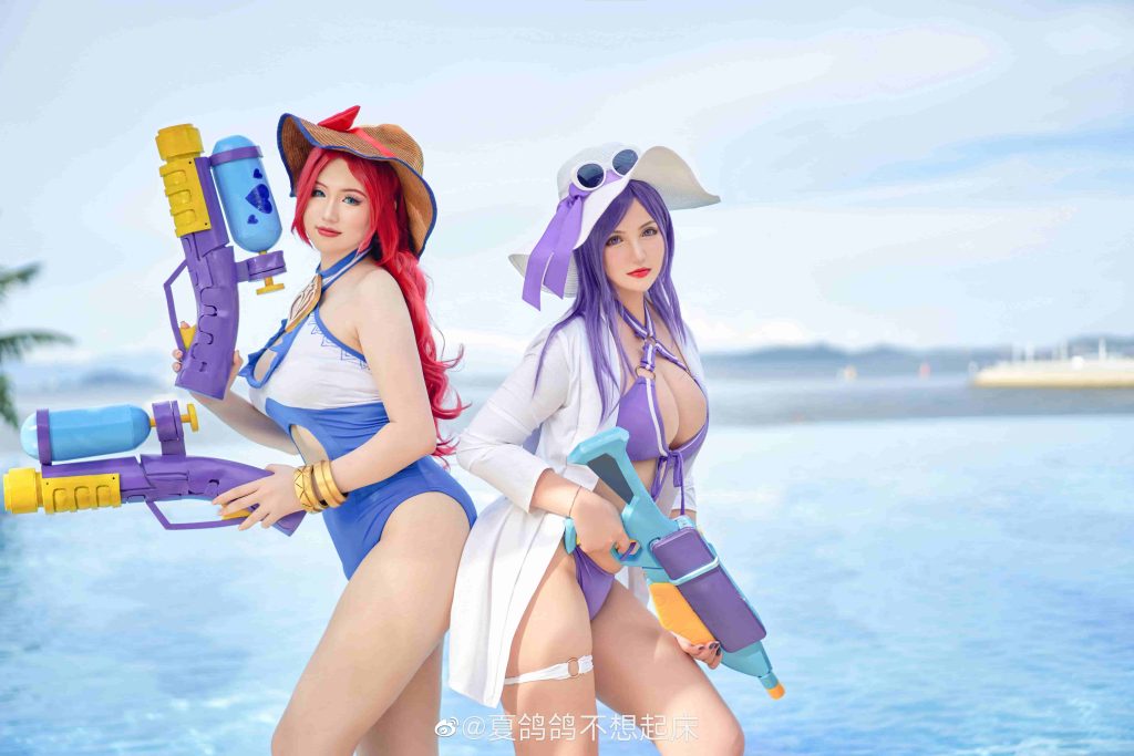 图片[7]-二次元COS分享[COS]英雄联盟-泳池派对-二次元COS分享次元吧