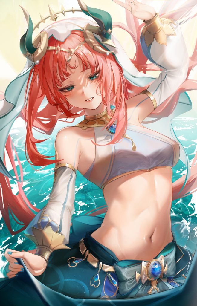 图片[2]-二次元COS分享P站-手感绝佳！ – 「让人想狂摸一把的肚子」插画特辑 –-二次元COS分享次元吧