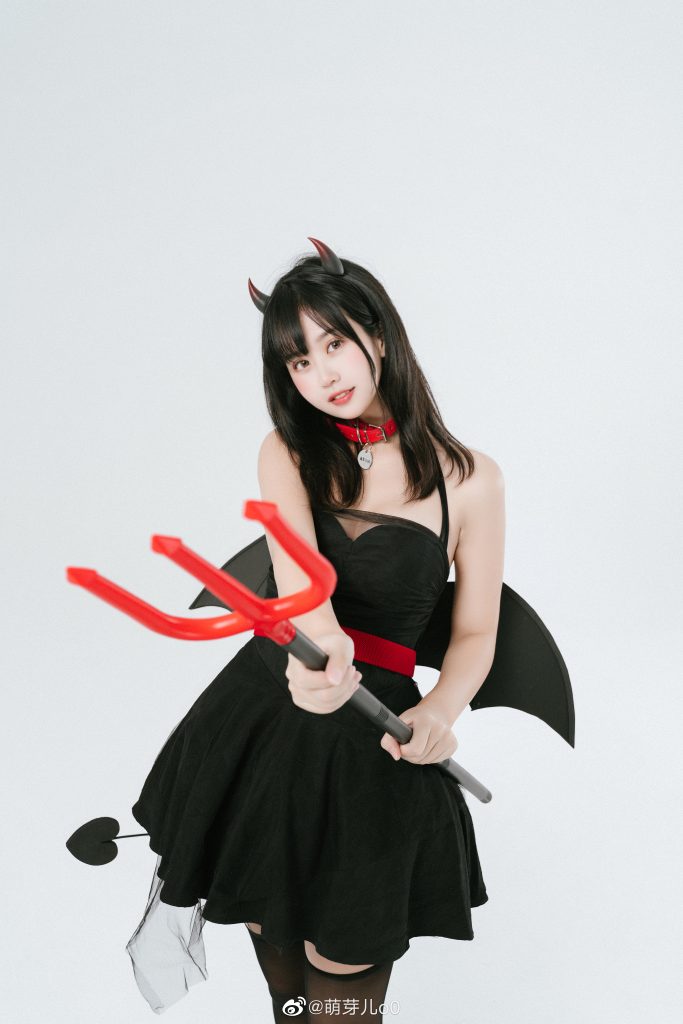 图片[1]-二次元COS分享[COS]万圣节，注意一下不要被我鬼迷心窍了-二次元COS分享次元吧