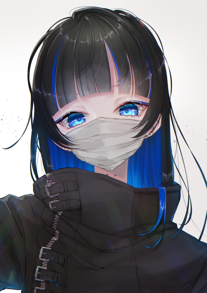 图片[2]-二次元COS分享P站-又帅又神秘！ – 黑口罩插画特辑 –-二次元COS分享次元吧