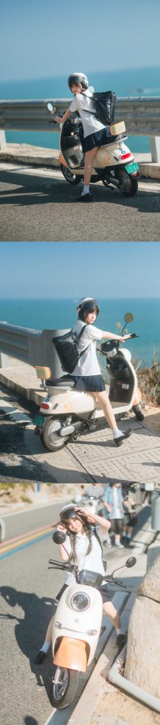 图片[16]-二次元COS分享[JK制服]骑上我心爱的小摩托-二次元COS分享次元吧