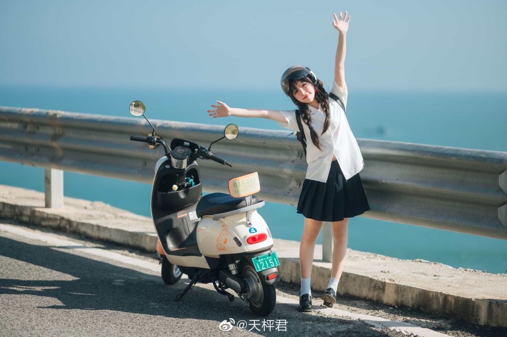 图片[7]-二次元COS分享[JK制服]骑上我心爱的小摩托-二次元COS分享次元吧