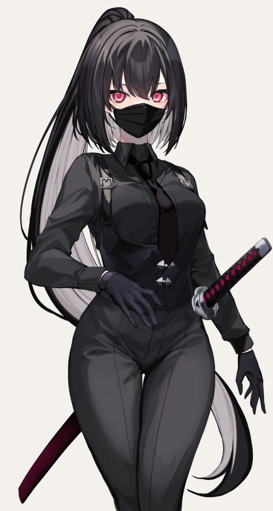 图片[17]-二次元COS分享P站-又帅又神秘！ – 黑口罩插画特辑 –-二次元COS分享次元吧