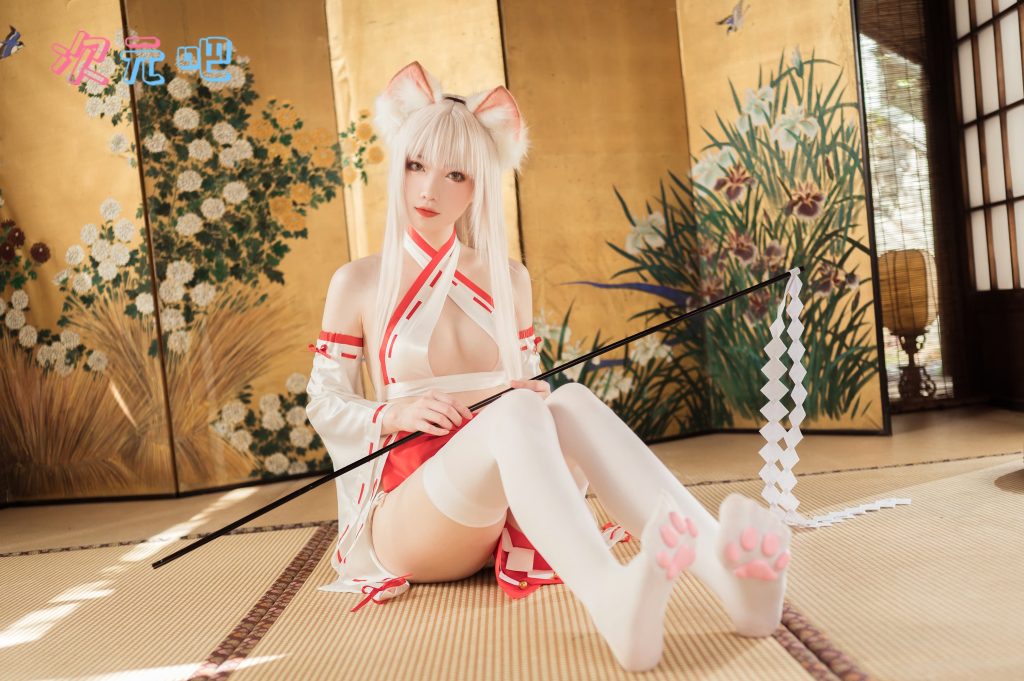 图片[1]-二次元COS分享妖少you1 – 稻荷巫女-二次元COS分享次元吧