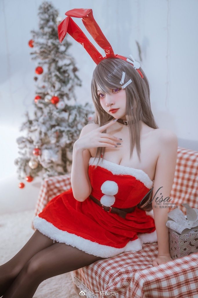 图片[3]-二次元COS分享[COS]圣诞节-樱岛麻衣-二次元COS分享次元吧