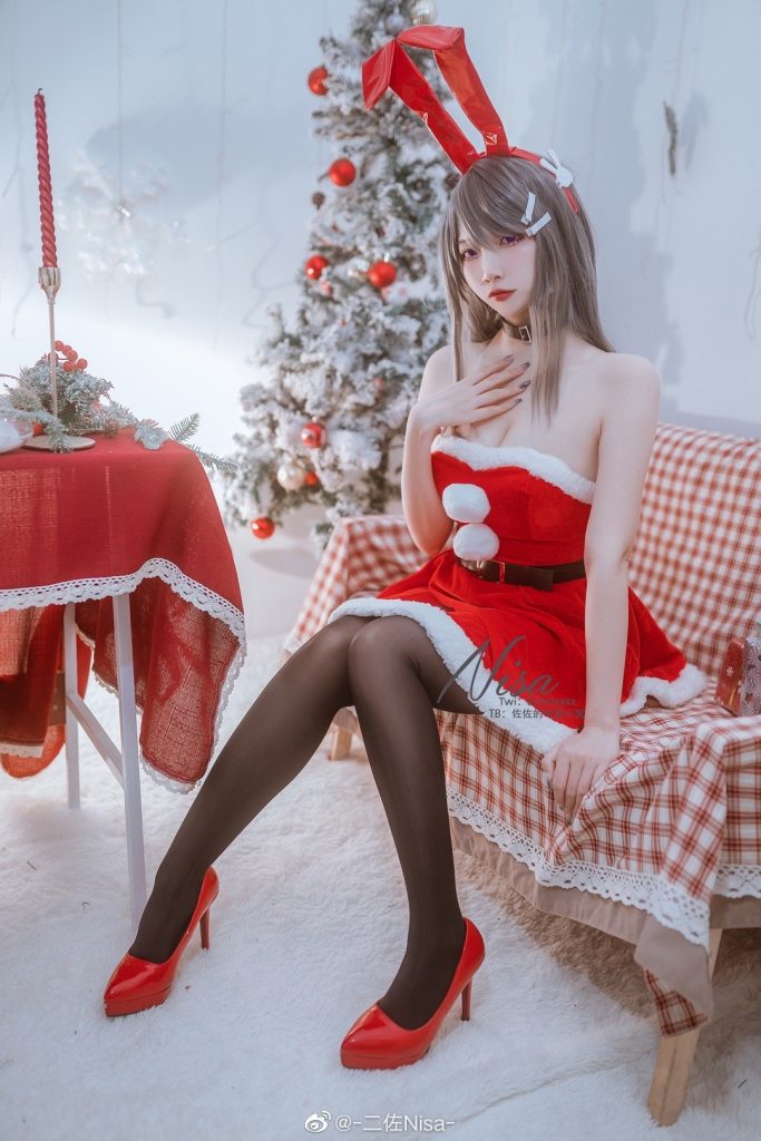 图片[8]-二次元COS分享[COS]圣诞节-樱岛麻衣-二次元COS分享次元吧