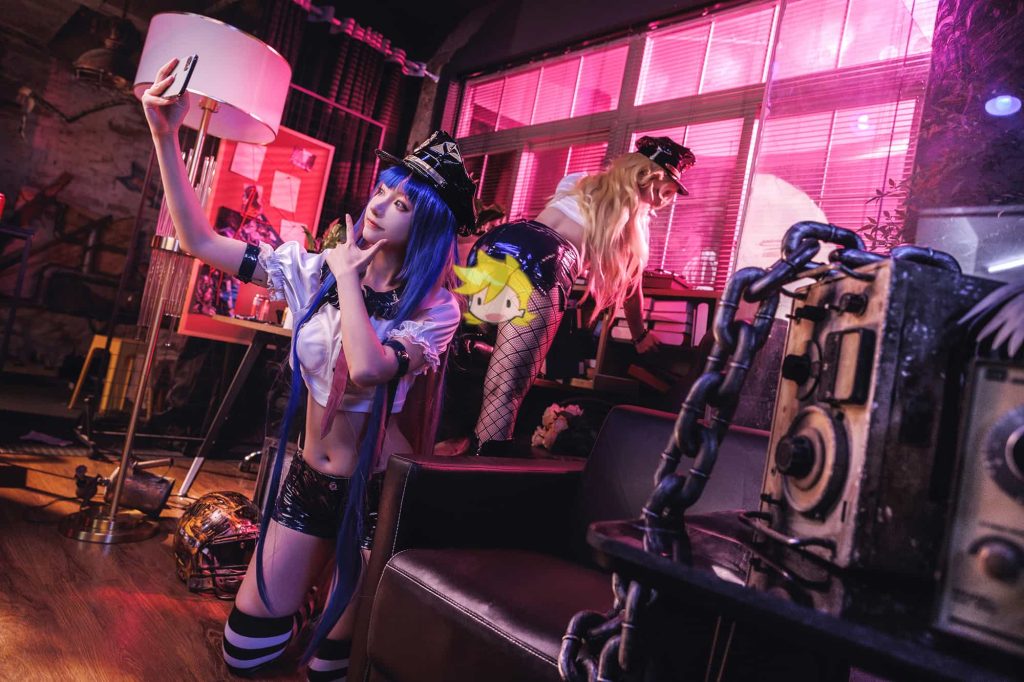 图片[13]-二次元COS分享[COS]吊带袜天使-Panty：@Cien恩恩-Stocking：@Arya_肉肉-二次元COS分享次元吧