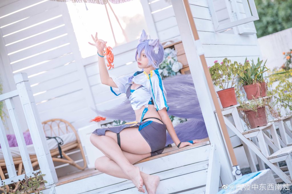 图片[8]-二次元COS分享[COS]明日方舟普罗旺斯-白發中东西南烛-二次元COS分享次元吧