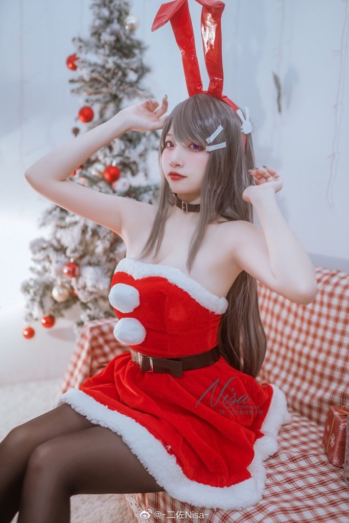 图片[5]-二次元COS分享[COS]圣诞节-樱岛麻衣-二次元COS分享次元吧