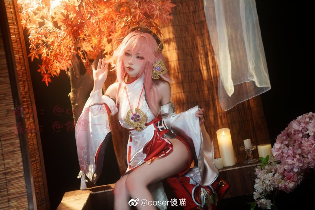 图片[9]-二次元COS分享[COS]原神八重神子-@coser傻喵-二次元COS分享次元吧