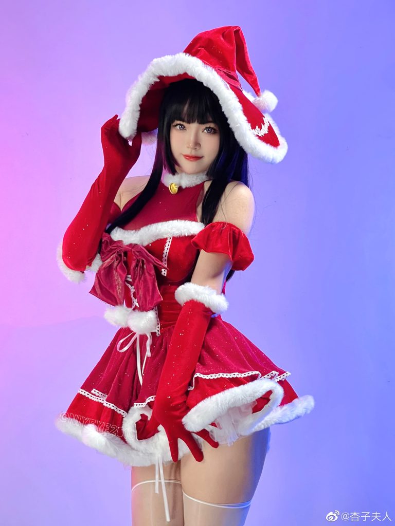 图片[1]-二次元COS分享[COS]今年圣诞夜。，必须是本魔女的主场啦！-二次元COS分享次元吧