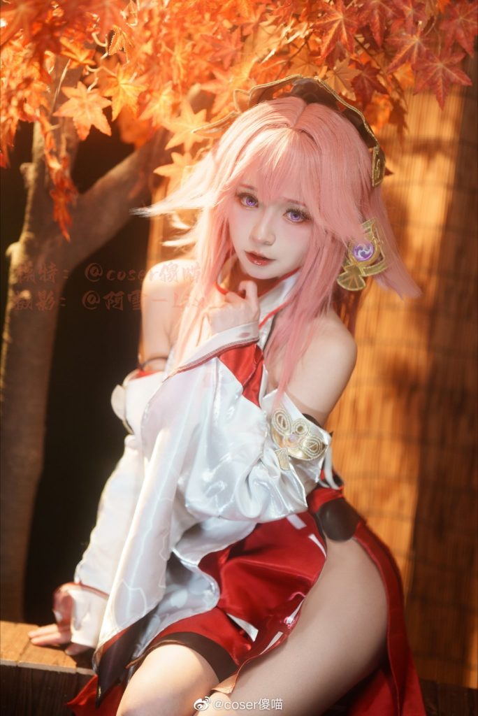 图片[7]-二次元COS分享[COS]原神八重神子-@coser傻喵-二次元COS分享次元吧