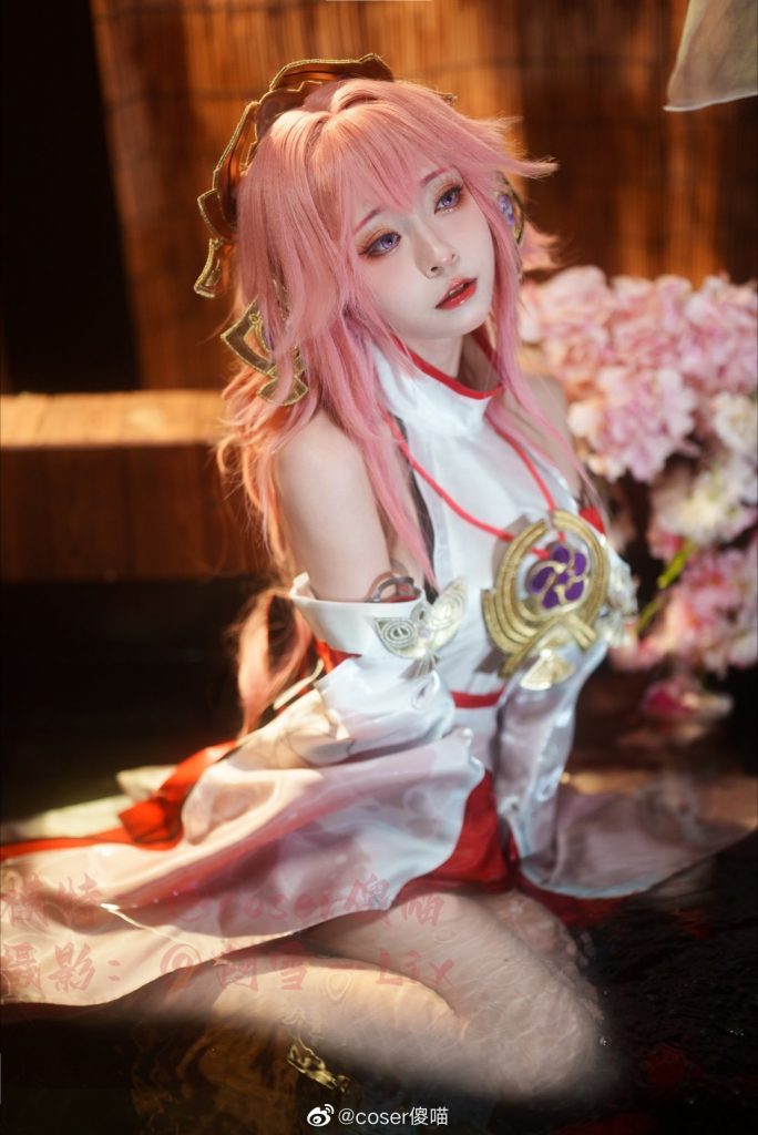 图片[8]-二次元COS分享[COS]原神八重神子-@coser傻喵-二次元COS分享次元吧