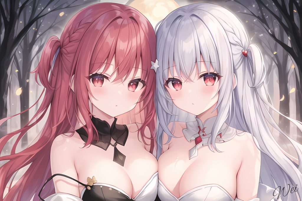 图片[2]-二次元COS分享P站图-双子(着衣巨乳)-二次元COS分享次元吧