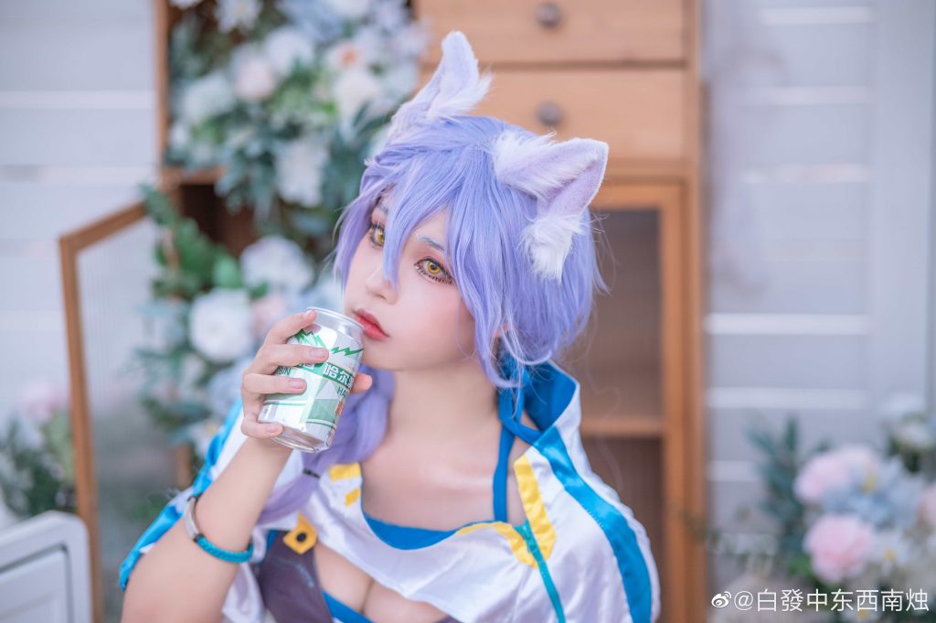图片[5]-二次元COS分享[COS]明日方舟普罗旺斯-白發中东西南烛-二次元COS分享次元吧