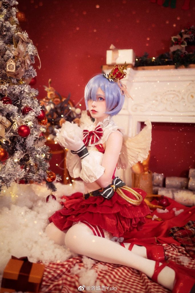 图片[8]-二次元COS分享[COS]雷姆​可以当你的圣诞礼物吗？-二次元COS分享次元吧