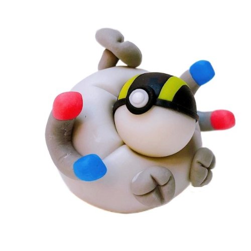 图片[1]-二次元COS分享达人制作被精灵球砸脸的宝可梦粘土人 胖丁真的好疼-二次元COS分享次元吧