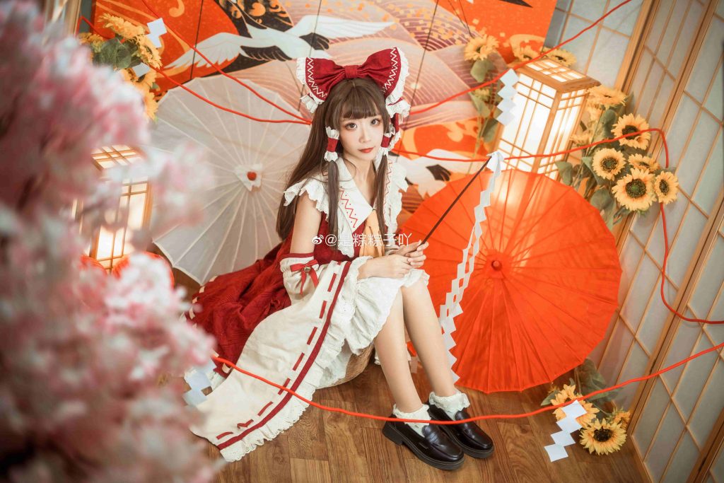 图片[4]-二次元COS分享[COS]⛩️博丽灵梦，博丽的巫女⛩️-二次元COS分享次元吧