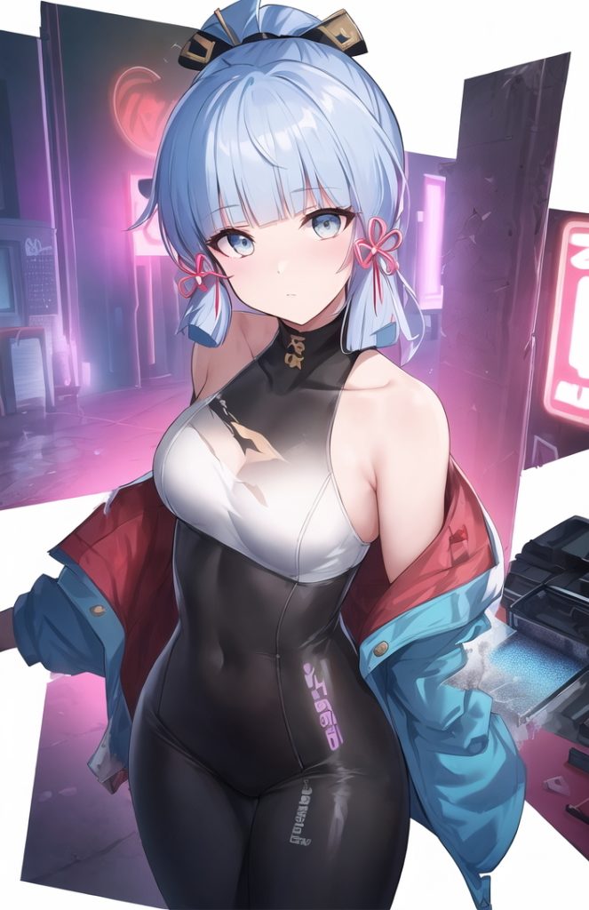 图片[1]-二次元COS分享绫华-机车服-二次元COS分享次元吧