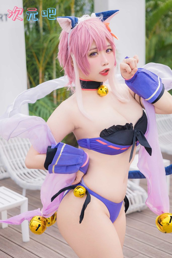 图片[4]-二次元COS分享贞子蜜桃 – 九月舰长 宮坂珠希泳装-二次元COS分享次元吧