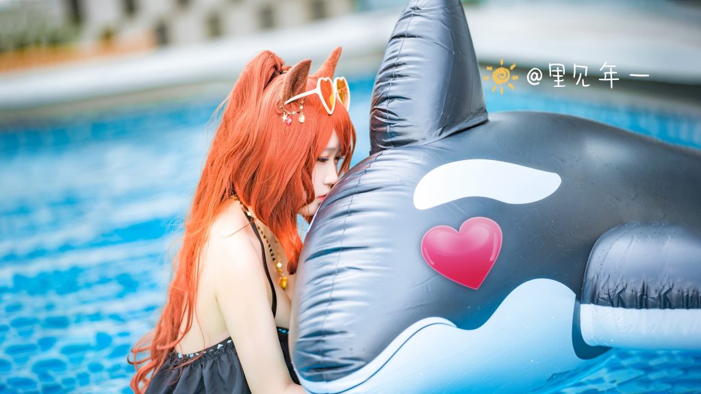 图片[4]-二次元COS分享[COS]🍁后辈们，难得的夏天，一起燃起来吧！~🍁@里见年一-二次元COS分享次元吧