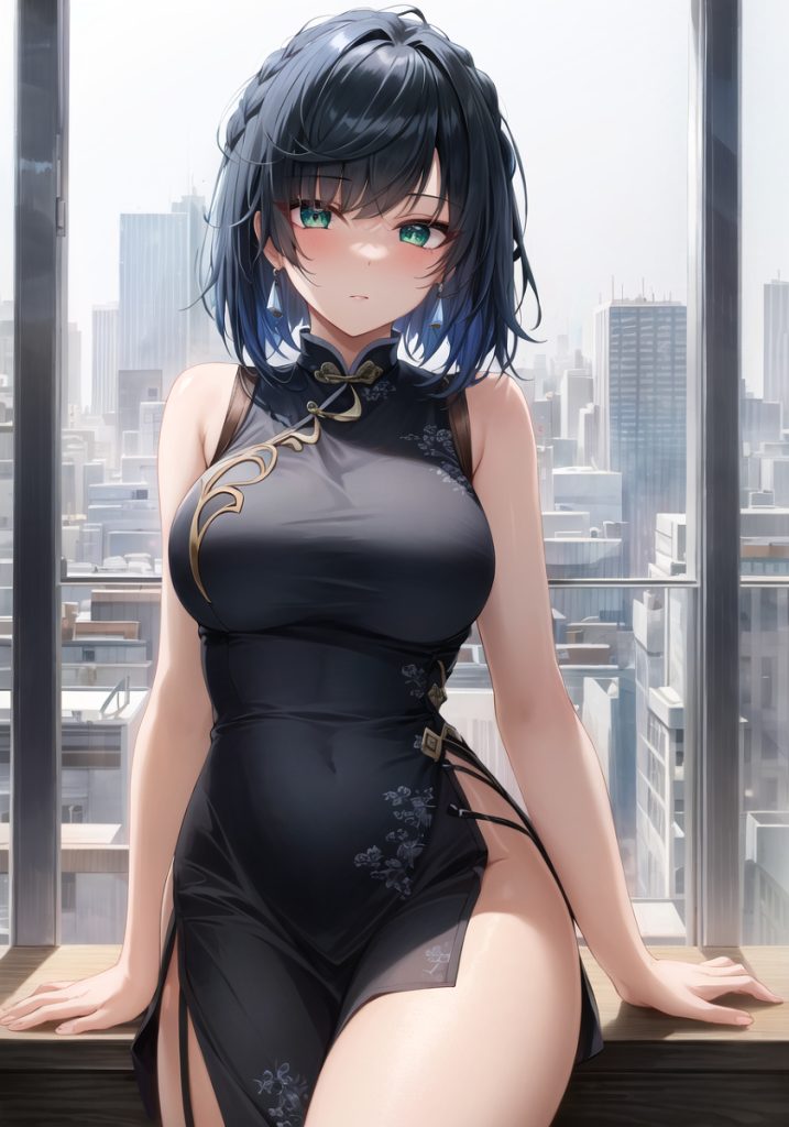 图片[3]-二次元COS分享旗袍 夜阑（原神）-二次元COS分享次元吧