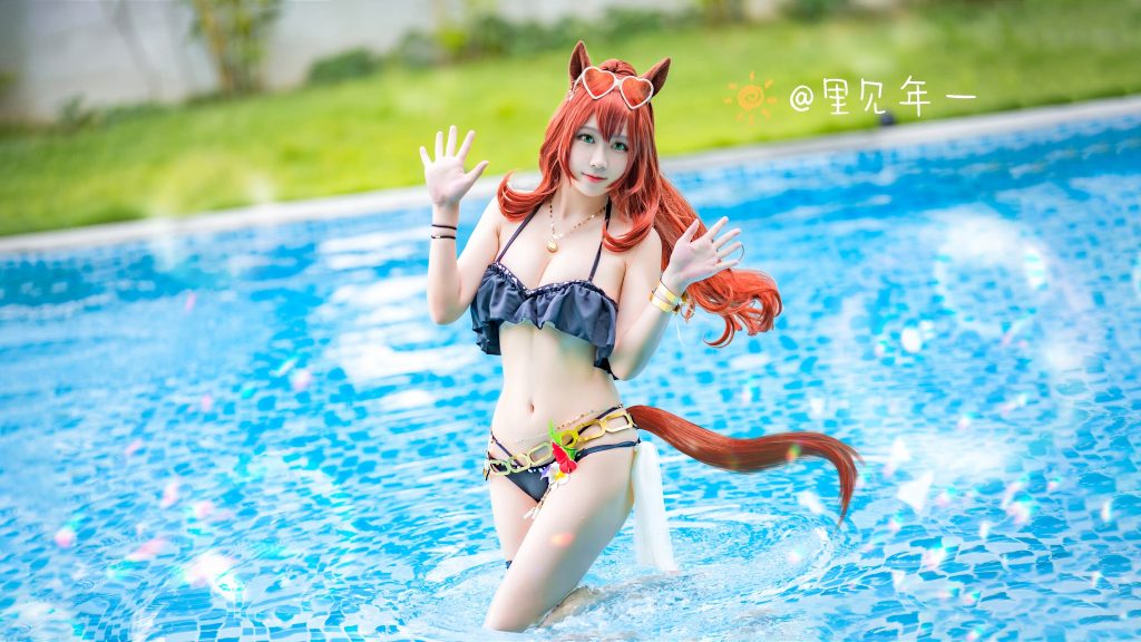 图片[5]-二次元COS分享[COS]🍁后辈们，难得的夏天，一起燃起来吧！~🍁@里见年一-二次元COS分享次元吧