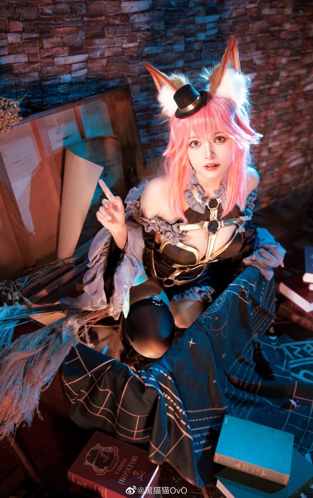 图片[1]-二次元COS分享[COS]兔个新次元-玉藻前-二次元COS分享次元吧