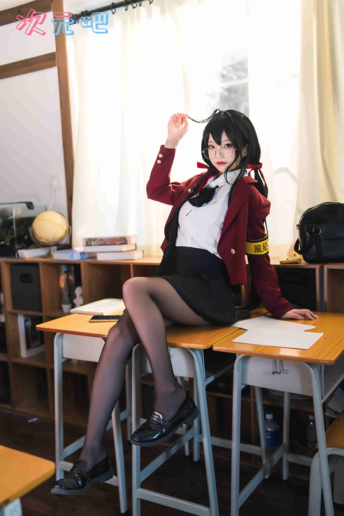 图片[1]-二次元COS分享狐玖玖 – 碧蓝航线 大凤JK-二次元COS分享次元吧