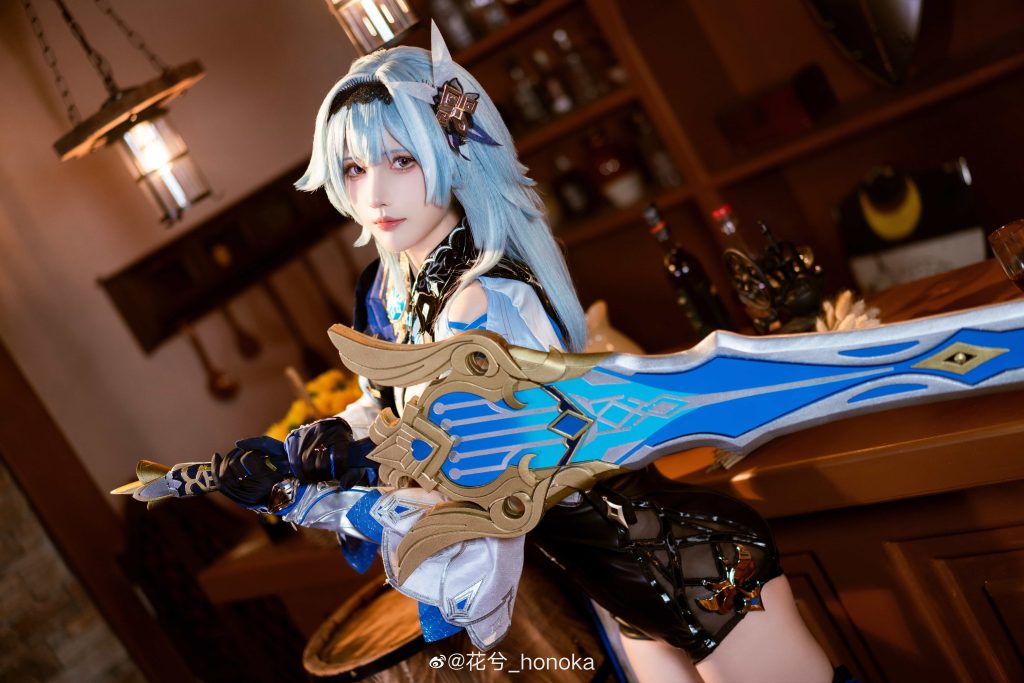 图片[2]-二次元COS分享「浪花骑士」优菈cos❄️又不复刻？这个仇，我记下了-二次元COS分享次元吧