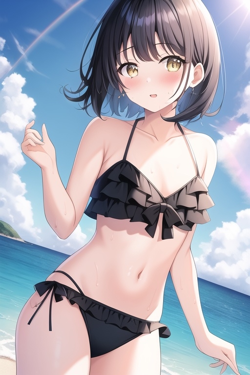 图片[4]-二次元COS分享穿着泳衣在海里玩耍的各种各样的少女们。-二次元COS分享次元吧