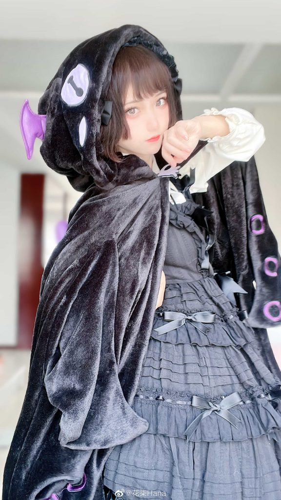 图片[1]-二次元COS分享[COS]克鲁鲁斗篷真的超可爱-二次元COS分享次元吧
