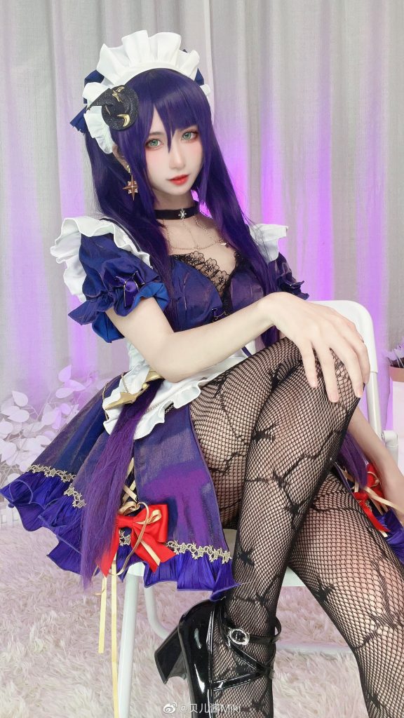 图片[8]-二次元COS分享[COS]原神莫娜女仆-二次元COS分享次元吧