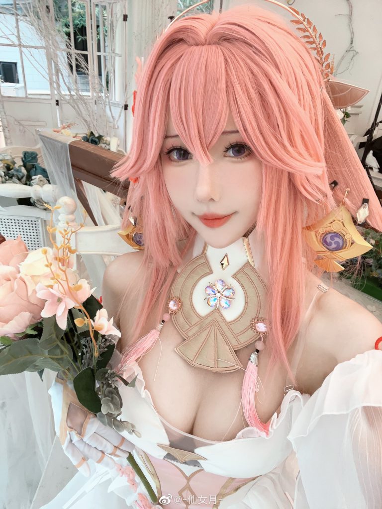 图片[2]-二次元COS分享[COS]原神 八重神子-二次元COS分享次元吧