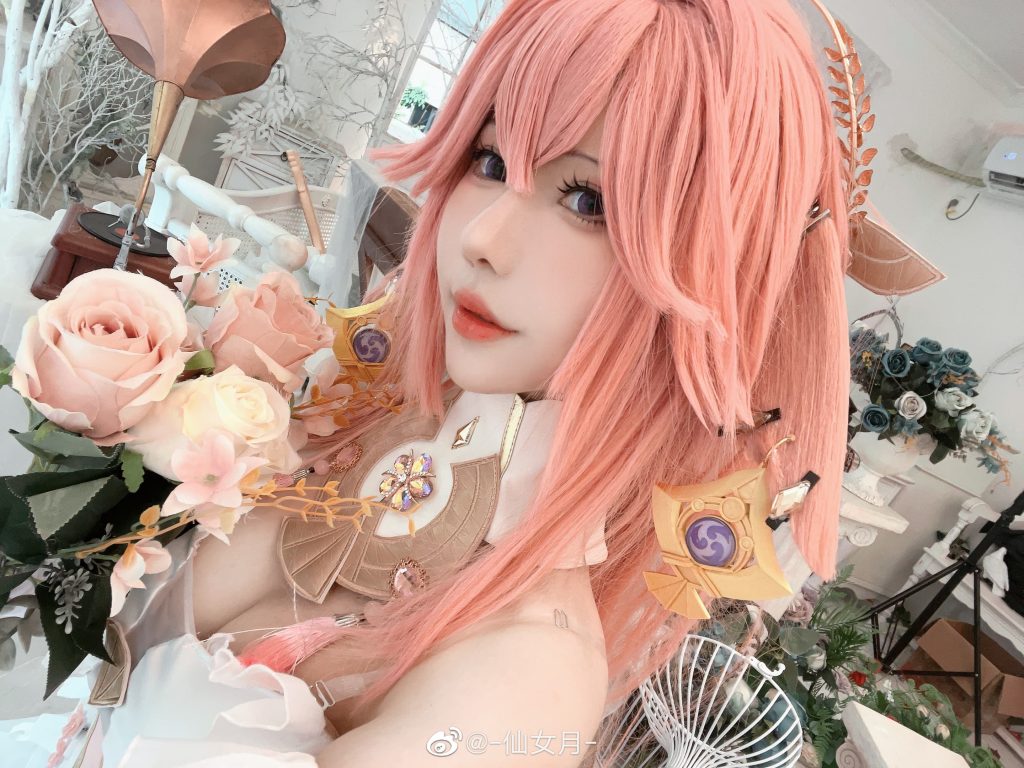 图片[5]-二次元COS分享[COS]原神 八重神子-二次元COS分享次元吧
