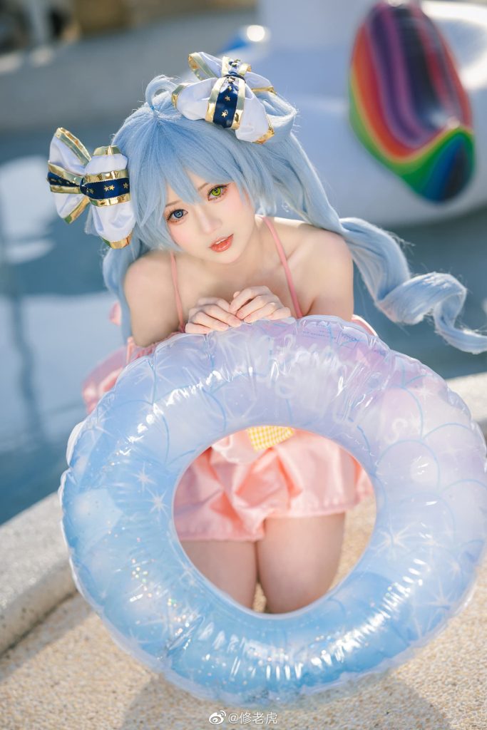 图片[6]-二次元COS分享[COS]指挥官，你怎么一个人在这里？快来跟我一起玩水嘛！-二次元COS分享次元吧